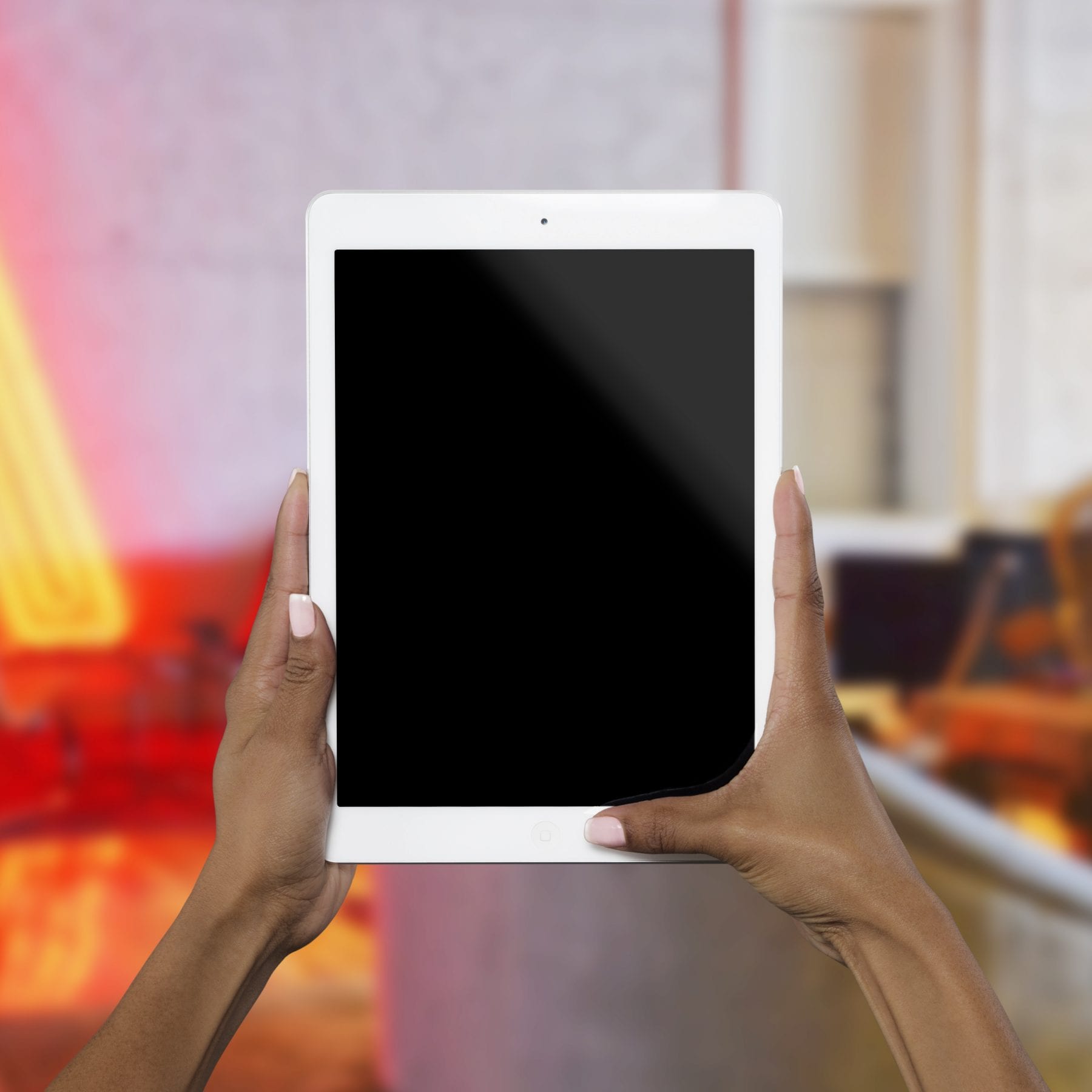 tablet and smartphone